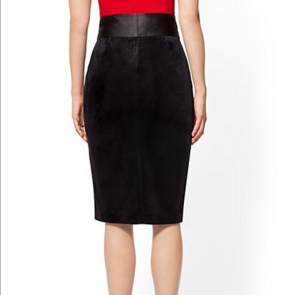 2 Velvet Pencil Skirts- 7th Avenue - Picture 4 of 4